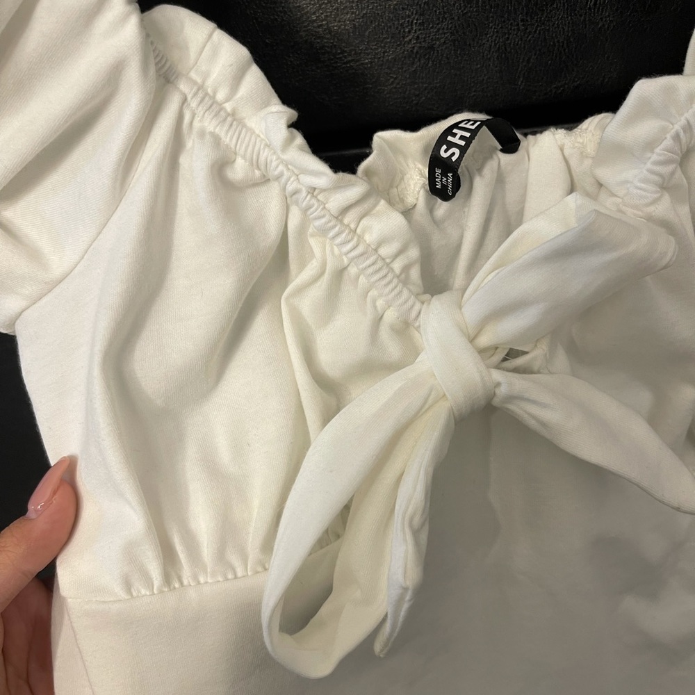 white milkmaid top🤍